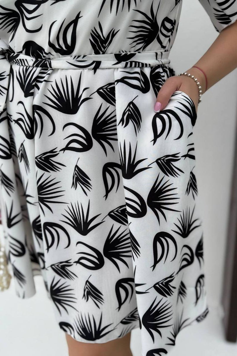 Modern Summer Jumpsuit with Skirt Effect