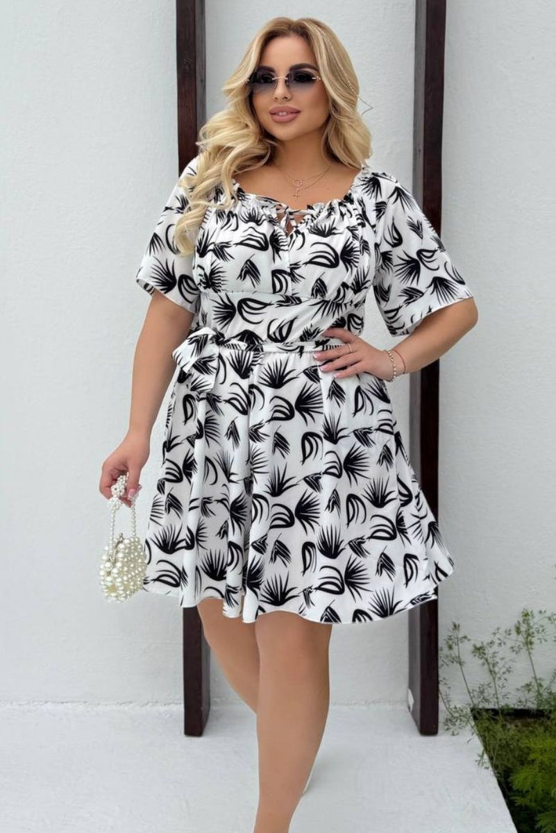 Modern Summer Jumpsuit with Skirt Effect