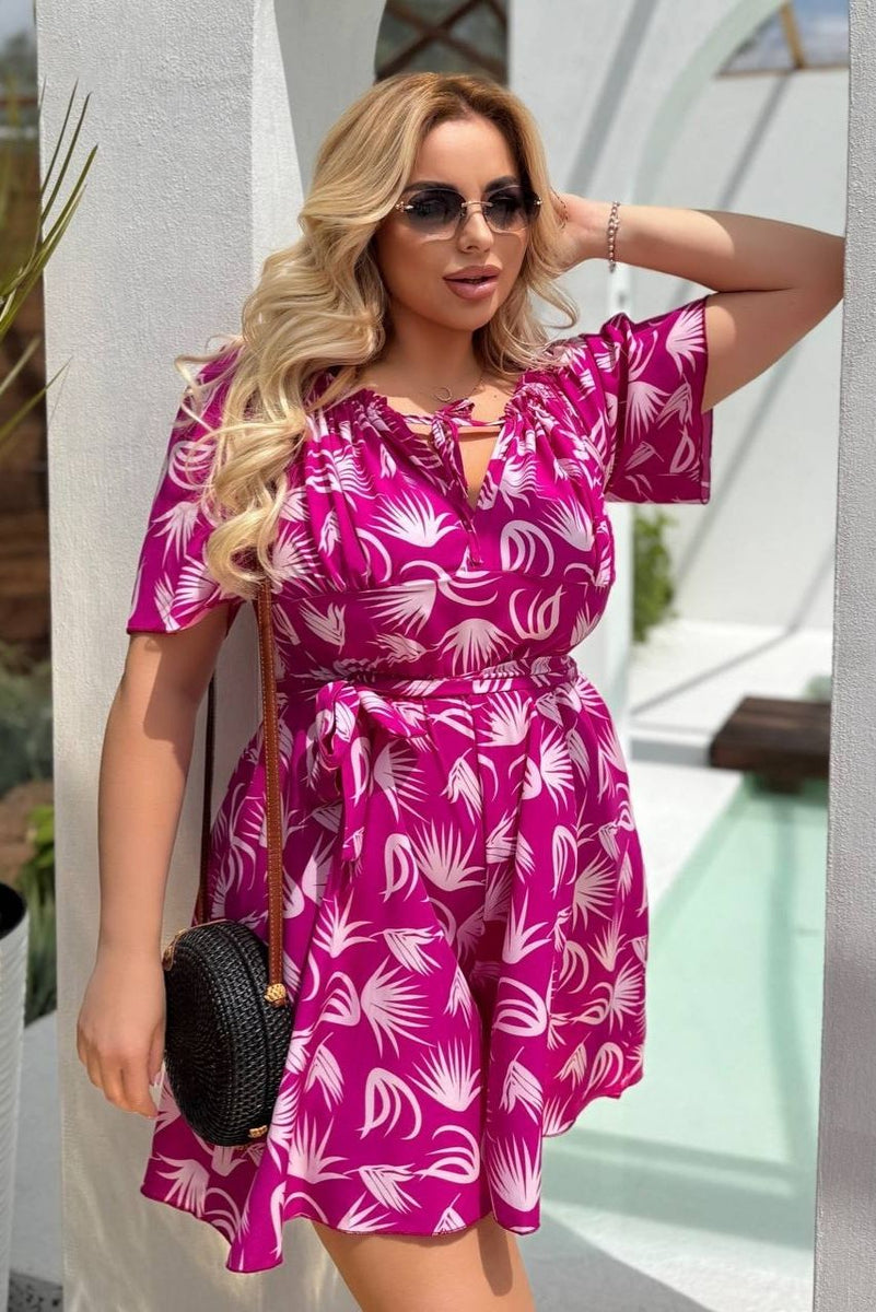 Modern Summer Jumpsuit with Skirt Effect