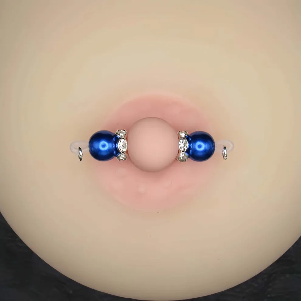 Adjustable Barbell-Style Nipple Ring