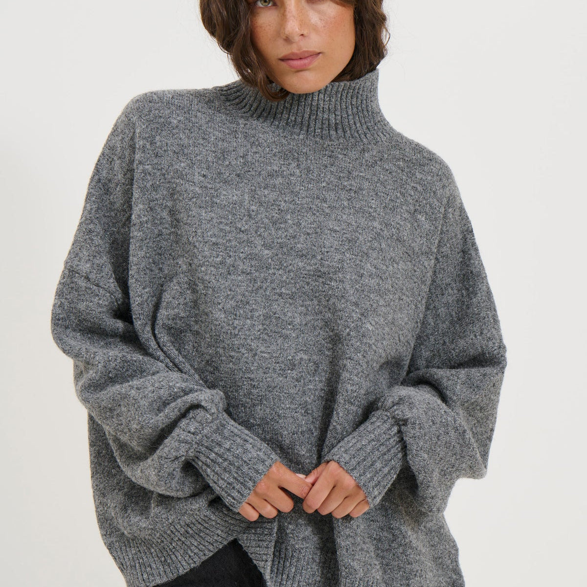 Pamela Knit Turtleneck Sweater