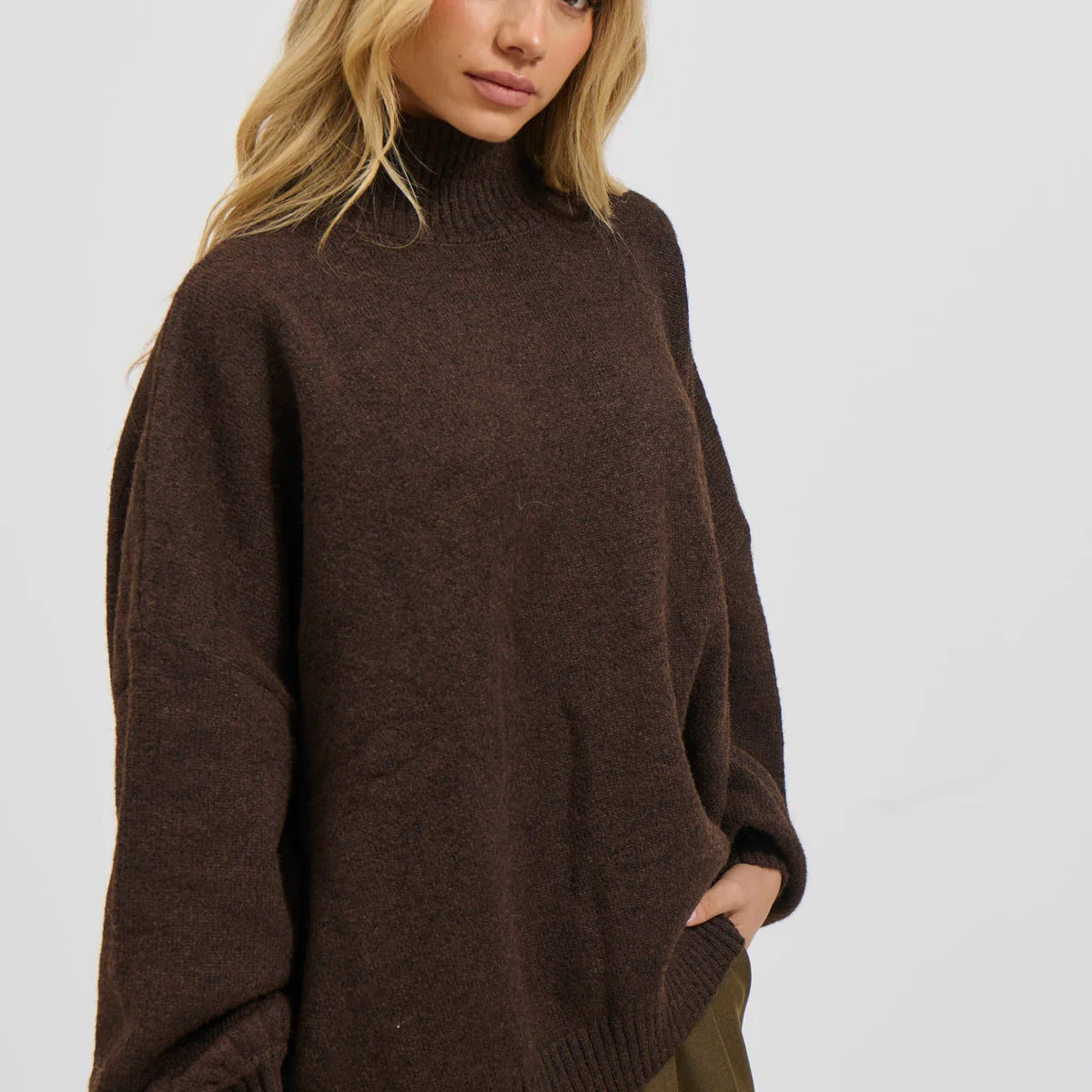 Pamela Knit Turtleneck Sweater