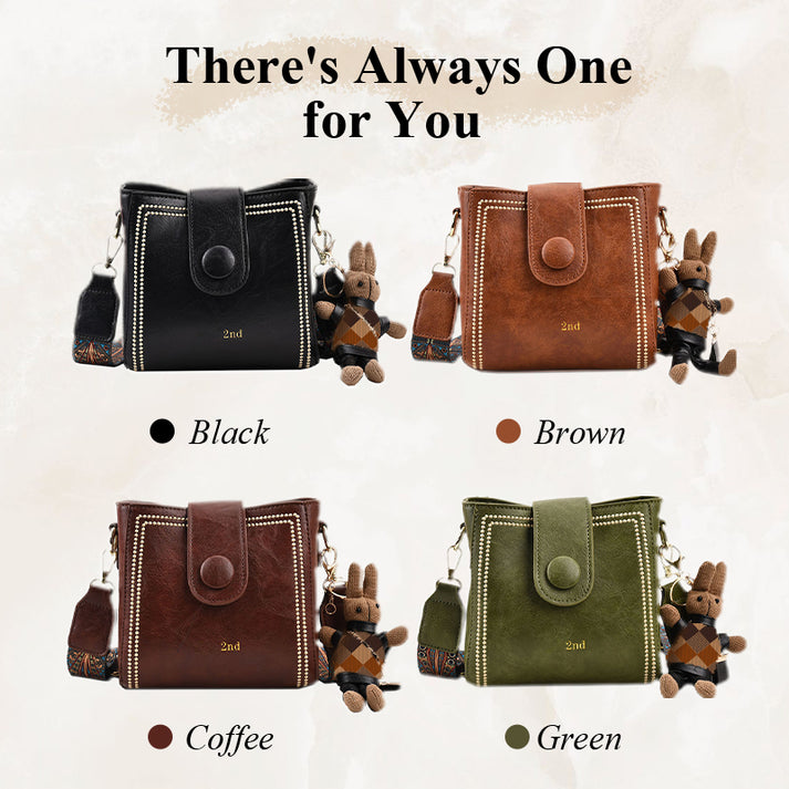 Vintage Fashion Bag with Adjustable Wider Shoulder Strap