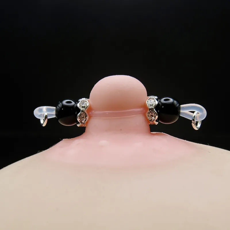 Adjustable Barbell-Style Nipple Ring – Comfortable & Sexy