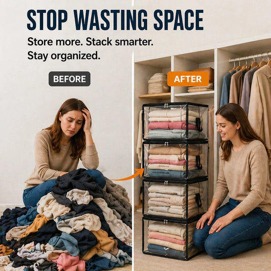 HomeVault Transparent Storage Bag
