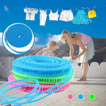 Windproof Adjustable Outdoor Clothesline