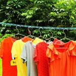Windproof Adjustable Outdoor Clothesline