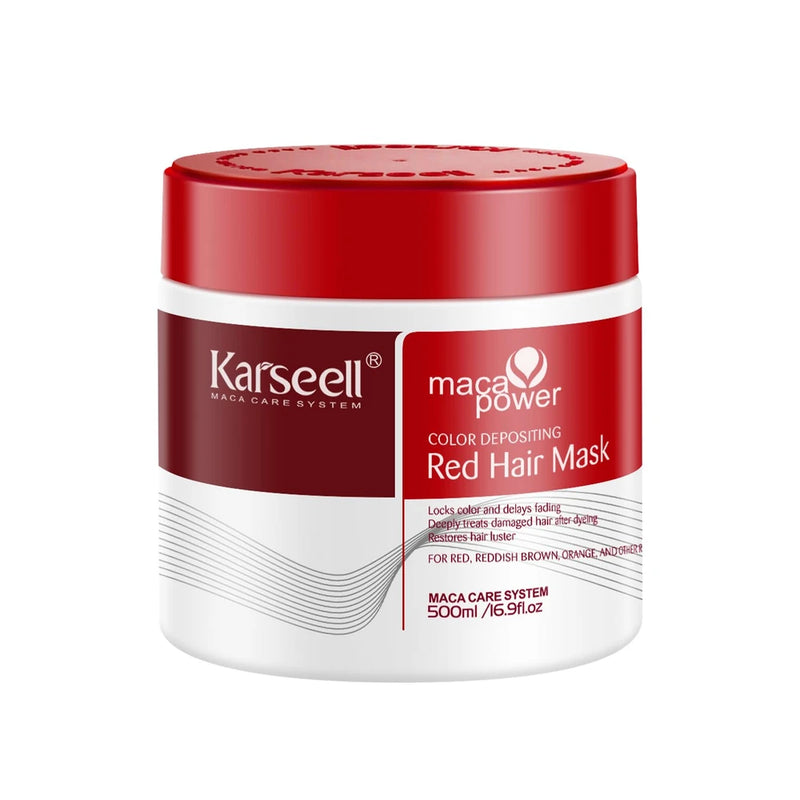 Red Color Depositing Hair Mask
