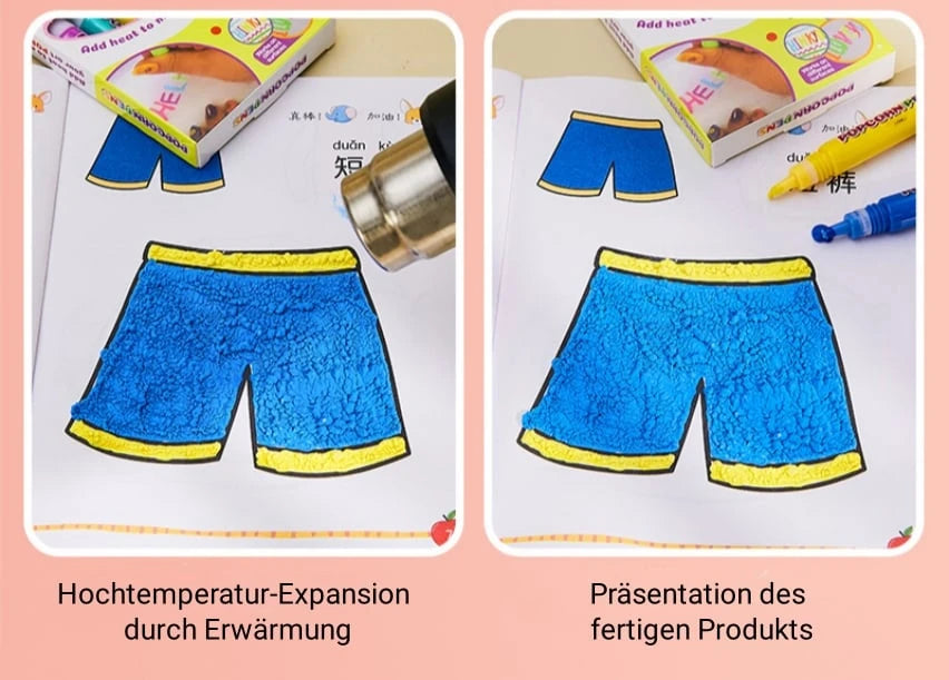 Magic Puffy Pens