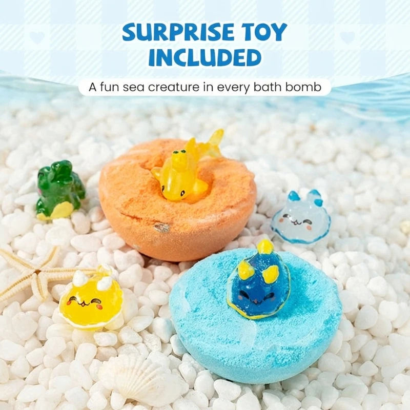 Rainbow Splash Bath Bomb Set