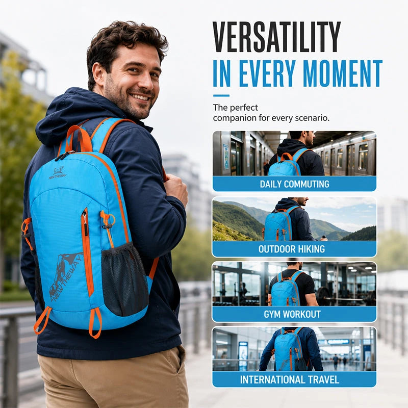 FoldPack Outdoor Waterproof Backpack