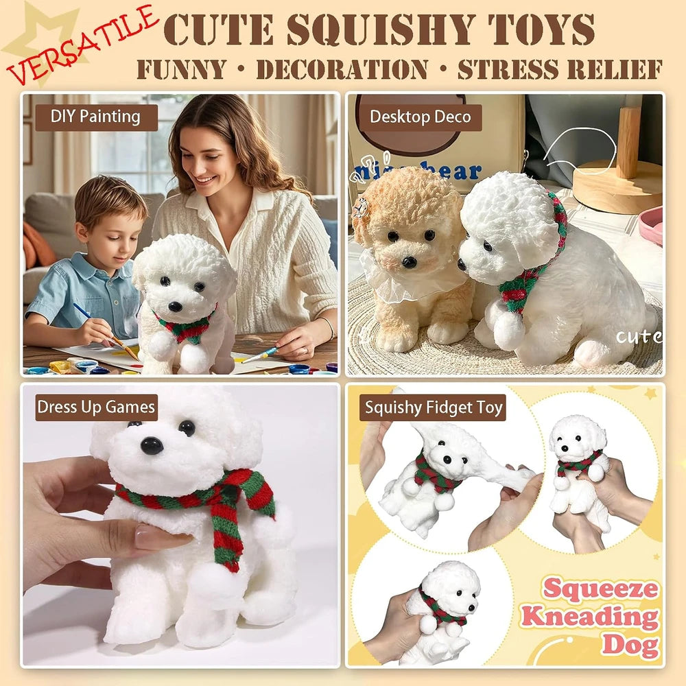 Cute Squishy Dog Desk Ornament