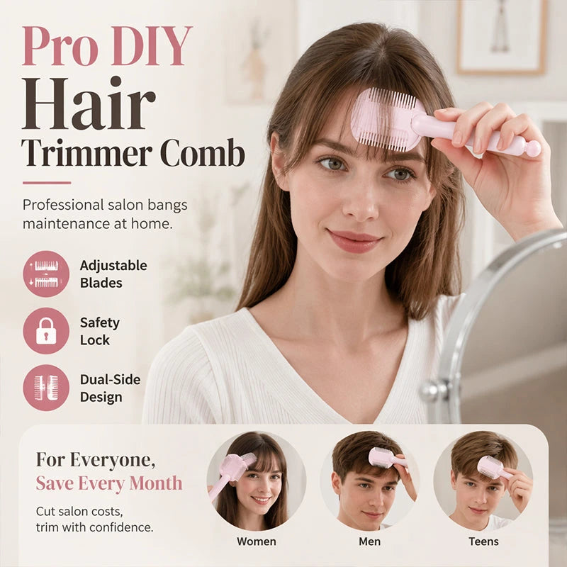 Portable Hair Thinning &amp; Styling Comb