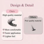 Waterproof Self Adhesive Reusable Eyelashes