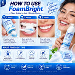 Foam Bright Whitening Foaming Toothpaste