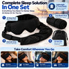 Light Blocking Wearable Travel Blanket