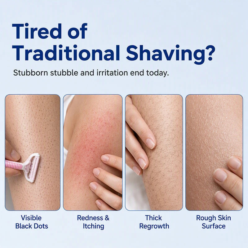 Cooling relief for velvet skin
