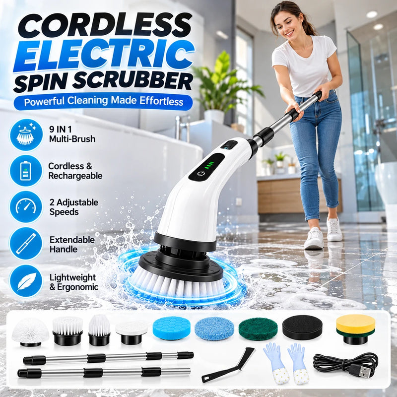 Chameli Cordless Electric Spin Scrubber