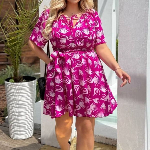 Modern Summer Jumpsuit with Skirt Effect