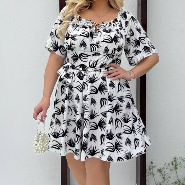 Modern Summer Jumpsuit with Skirt Effect