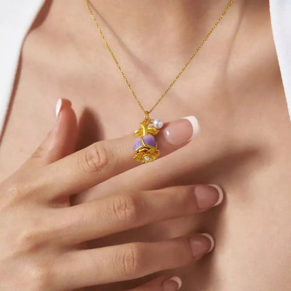 Aurora Rose Necklace