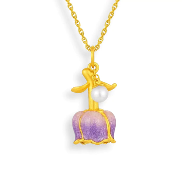 Aurora Rose Necklace