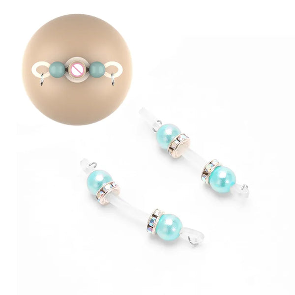 Adjustable Nipple Clamps with Elastic Cord