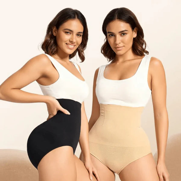 High Waist Tummy Control Shapewear Panties | Set of 2