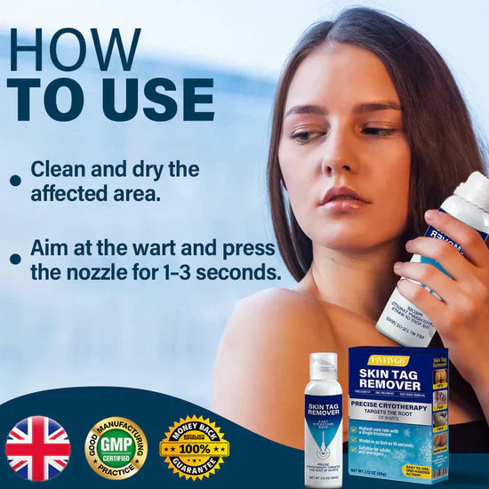 Fivfivgo® TagRecede Cryo Spray| Fast Skin Tag Remover