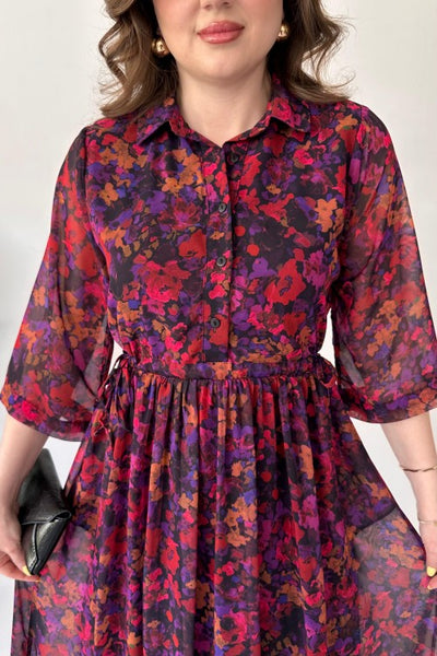 Spring Chiffon Dress