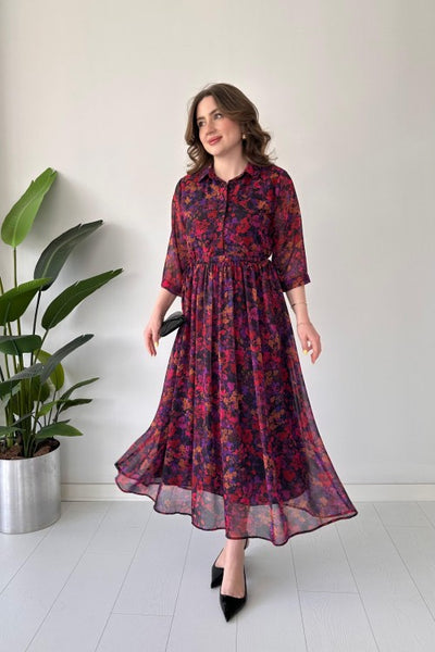 Spring Chiffon Dress