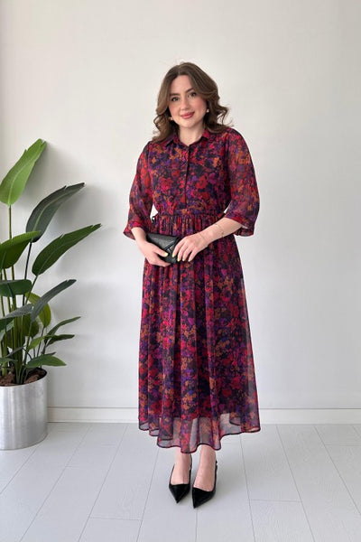Spring Chiffon Dress