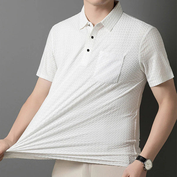 Men's Textured Short Sleeve Shirt
