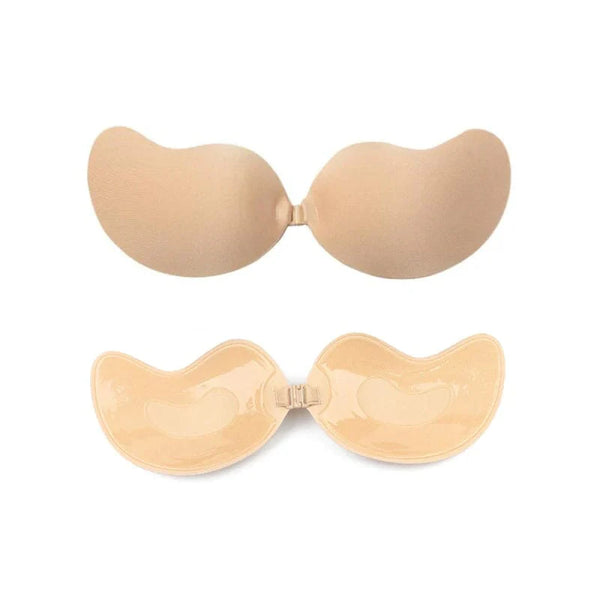 Self-adhesive push-up bra