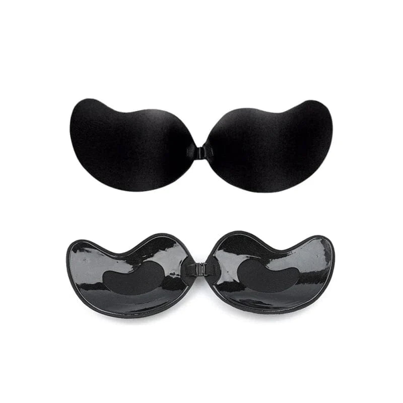 Self-adhesive push-up bra