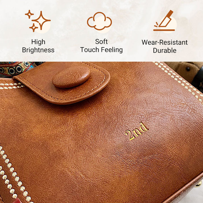 Vintage Fashion Bag with Adjustable Wider Shoulder Strap