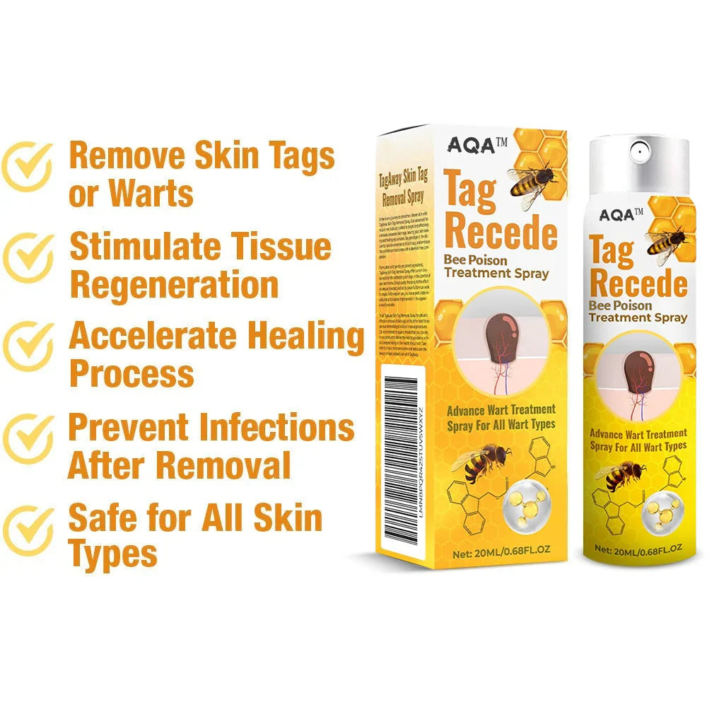 Bee poison treatment spray