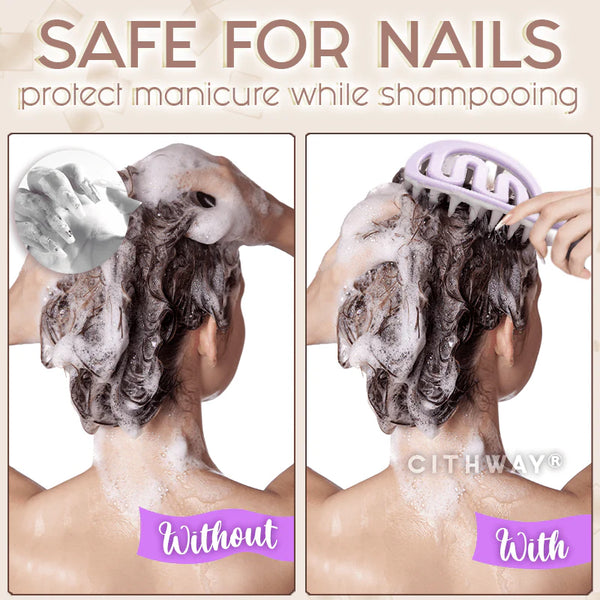 Hollow Out Shampoo Brush Scalp Massager