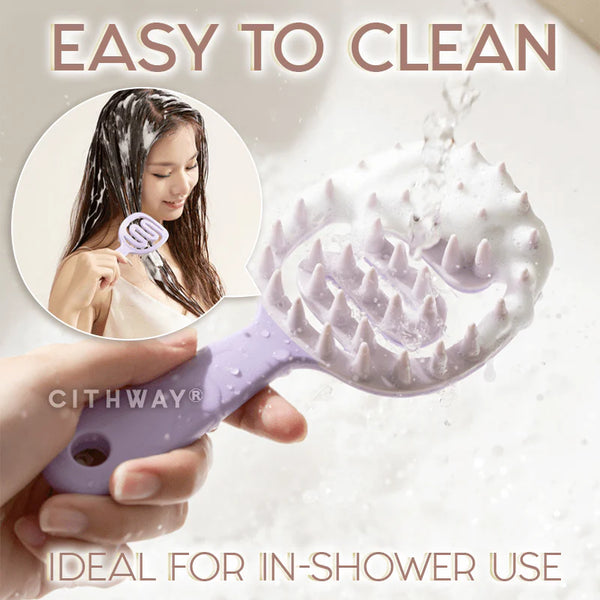 Hollow Out Shampoo Brush Scalp Massager