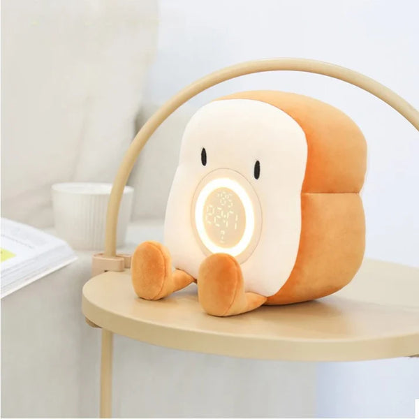 Plush Toy Night Light Alarm Clock
