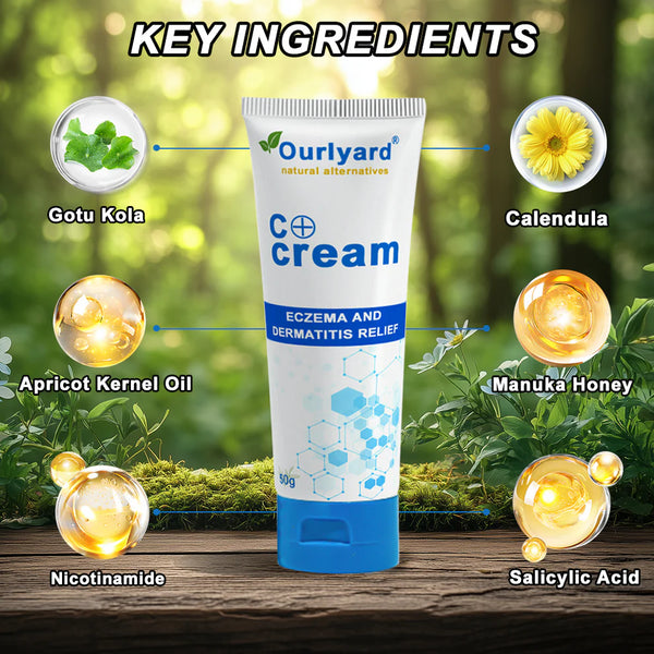 Grahams Natural Skin C+ Eczema & Dermatitis Relief Cream
