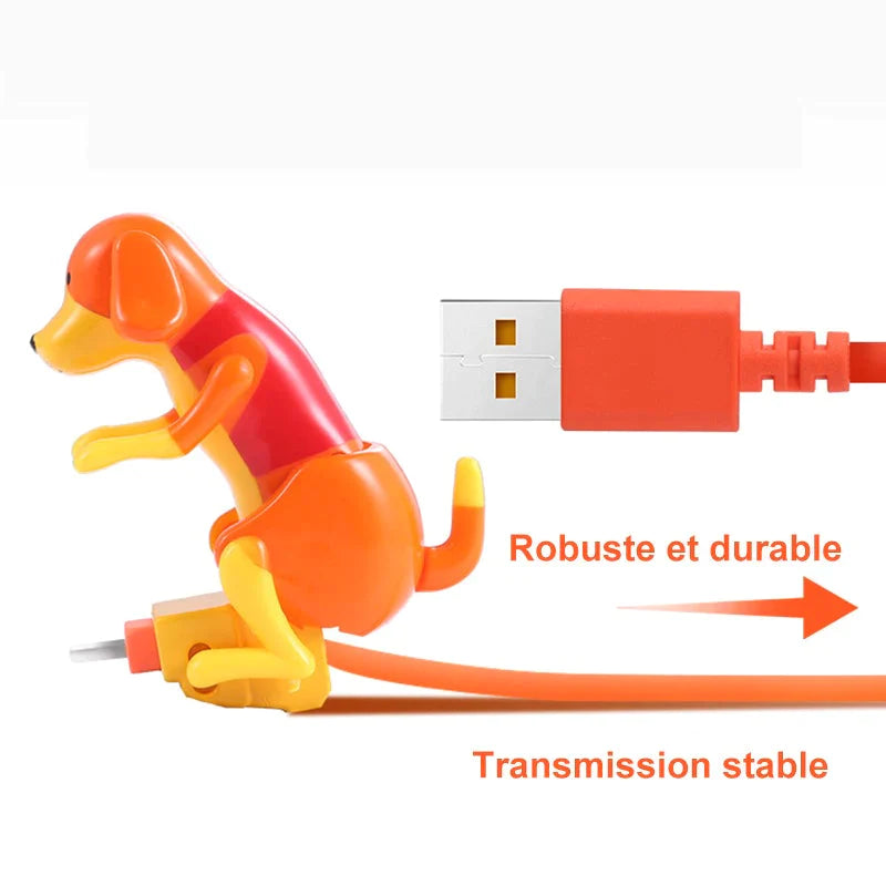 Funny Dog Fast Charging Cable For