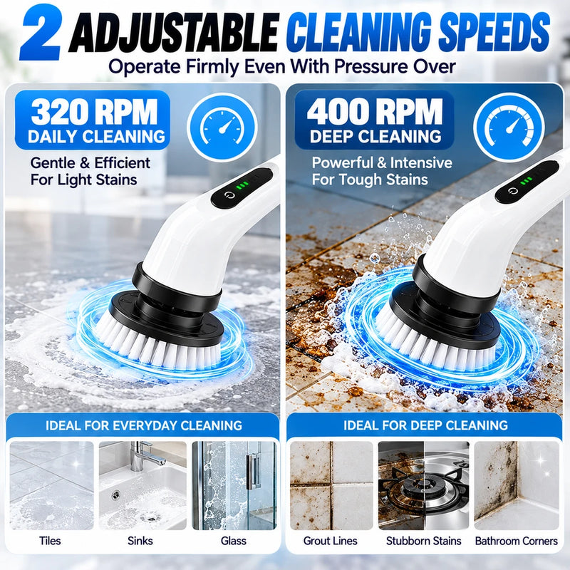 Chameli Cordless Electric Spin Scrubber