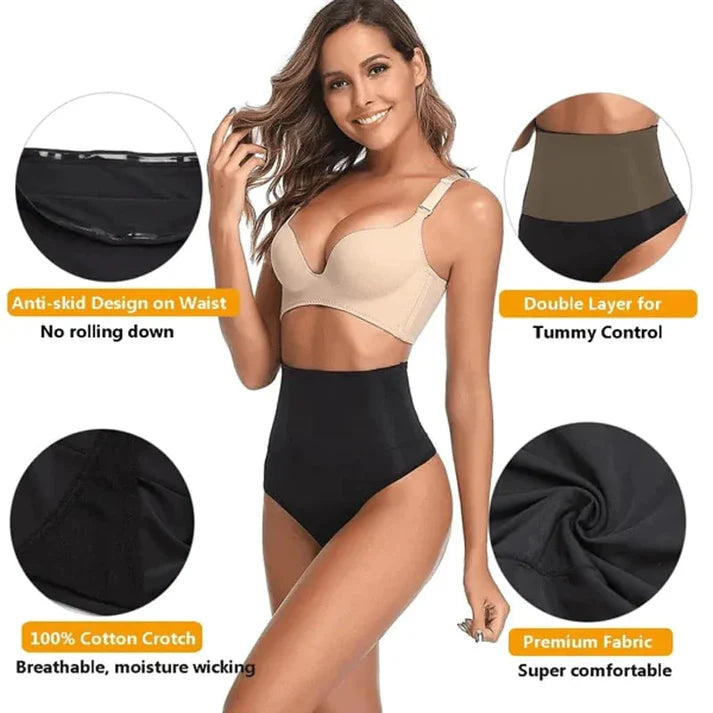 High Waist Tummy Control Panties