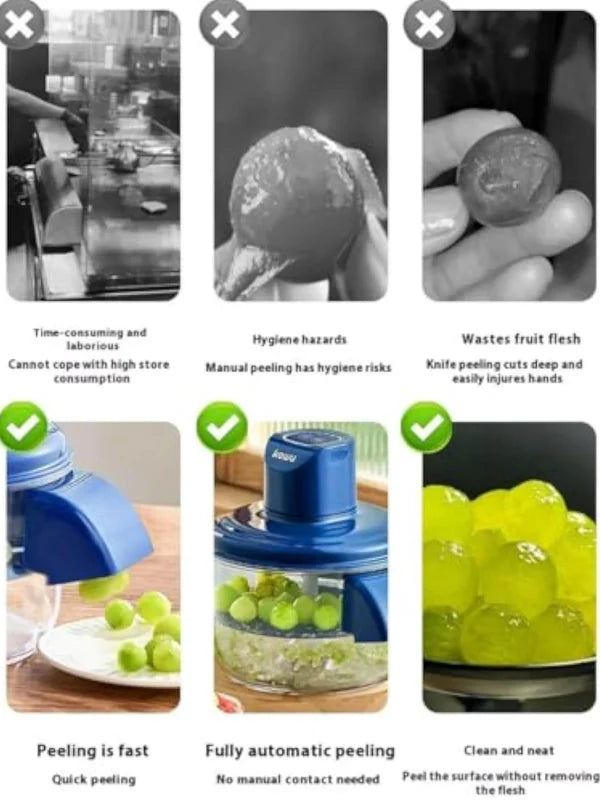 Automatic Fruit Peeling Machine