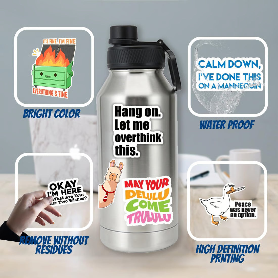 Funny Saying Stickers