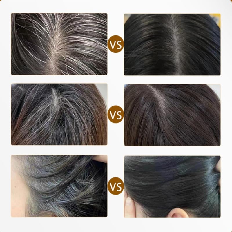 Portable Hair Dye Comb for Grey Hair Coverage