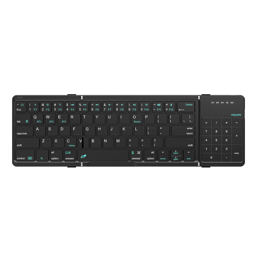Foldable Keyboard with Touchpad - Bluetooth & Wireless
