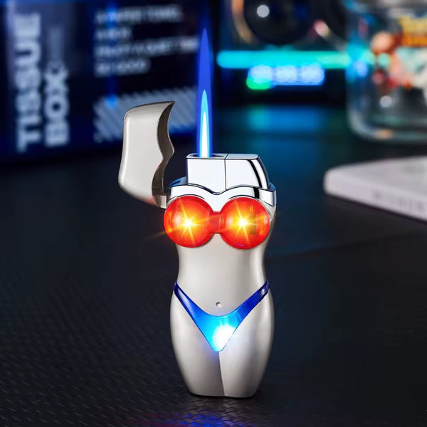 Fashionable Glowing Bikini Beauty Lighter