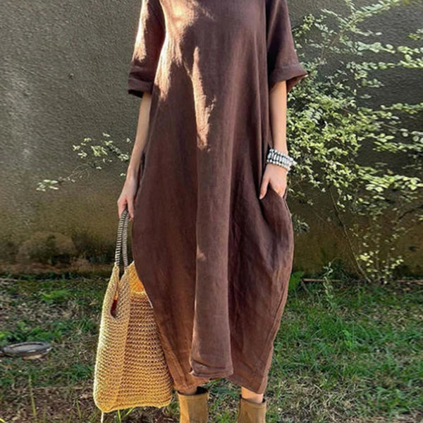 Women's Cotton and linen dress